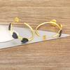 Nidin Romantic Heart and Star Shape Fashion Lightning Colorful Zircon C Shape Hoop Circle Earrings Christmas Jewelry Wholeasale