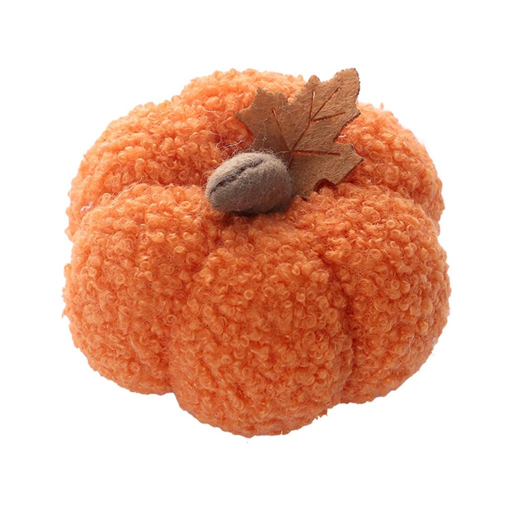 3Pcs Mini Pumpkin Decor Autumn Farmhouse Halloween Harvest Car Ornament Decorations