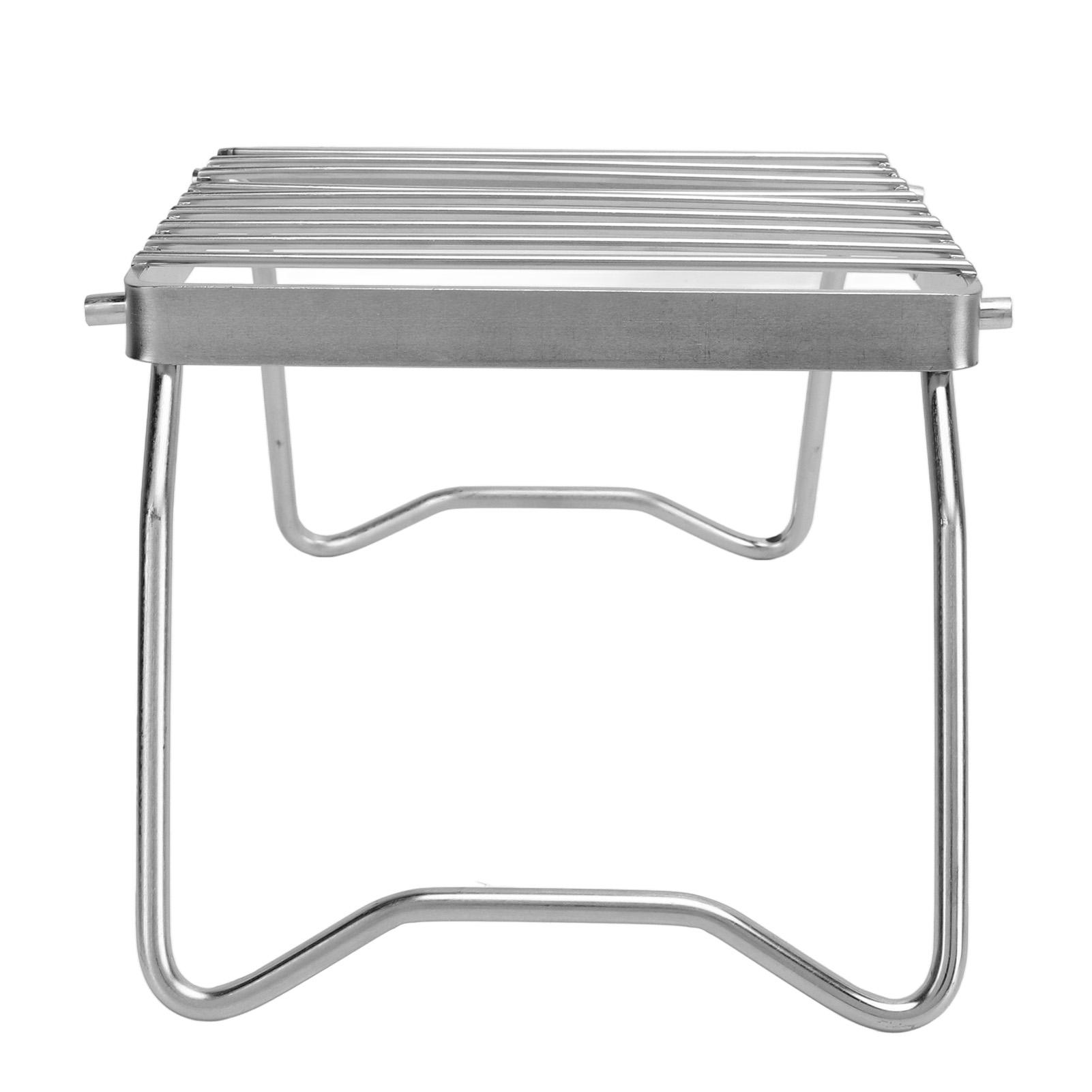 

Складной костер-гриль из нержавеющей стали, складная походная печь, решетка, сетка для барбекю, пикника