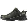 XA Pro 3D V8 Comfortable Versatile Fabric Leather Durable Low-Top Casual Running Shoes Men Sneakers Black Green 409875