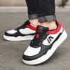 Wide Toe Box Sneakers for Men Breathable Mesh Casual Sports Shoes Plus Size 39-48 Board Shoes Anti-slip Soft Sole