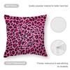 Leopard Print Cushion Cover Comfortable Reversible Pillow Cover Ideal For Car Sofa Bedroom & Beyond