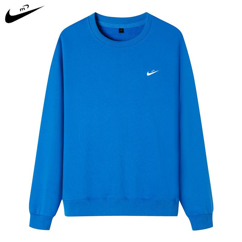 Sweat à capuche à manches longues et col rond en tissu éponge pour homme - Printemps/Automne 2024