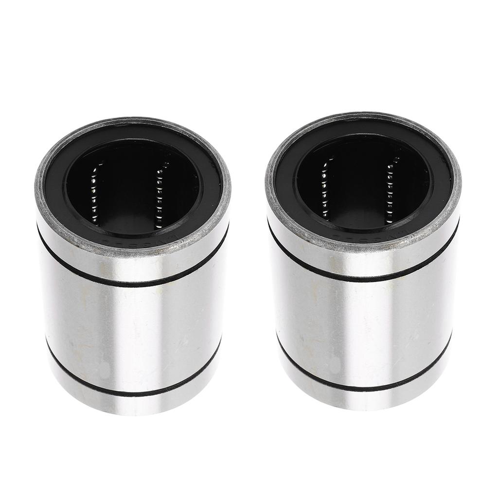 2 Stück Linearbewegungskugellager Reibungsarm Hochpräzises Lineares Zylindrisches Kugellager für 3D