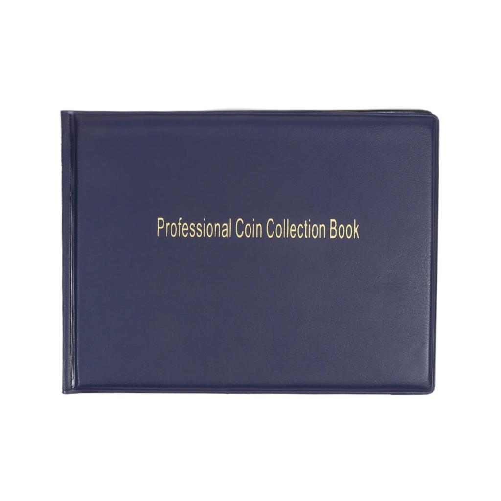 240 Grids Medium-sized Coins Album Professional Coin Collection Book PVC Money Organizer Storage Bags Household Album