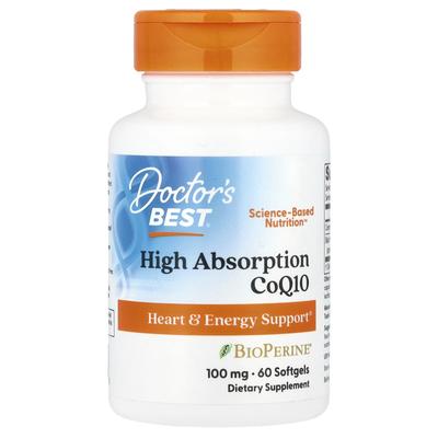 High Absorption Coq10, 60 Softgels