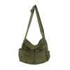 2026 Girl Handbag Canvas Teenager Shoulder Bags Teenage Women's Messenger Bags Ladies Casual Bag Teen Handbag Crossbody Purse