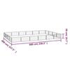 VidaXL Parc pour chien 20panneaux Noir 100x50cm Acier enduit de poudre 3115970