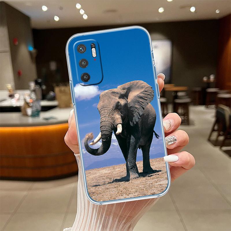 RE5 Animal Elephant Phone Case for Motorola Moto G10 G20 G30 G31 G32 G34 G35 G41 G42 G50 G51 G52 G55 G60 G60S G62 G71 G72 G75