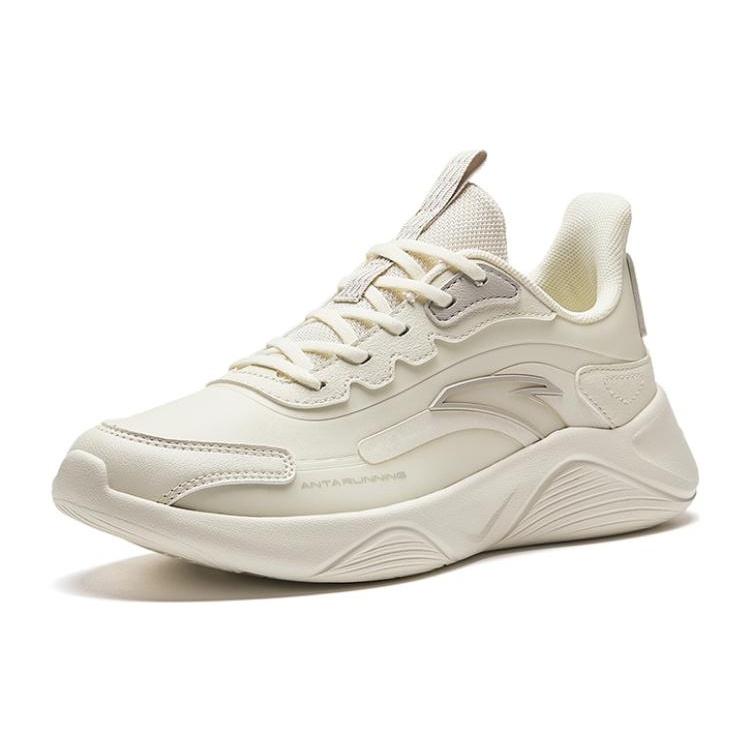 (WMNS) ANTA Running Series Sneakers 'White Beige' Women's 922355540-6