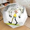 1pc Pippi Horse Themed High-quality Umbrella,Automatic Opening and Closing Umbrella,Multi-functional Umbrella G0811343