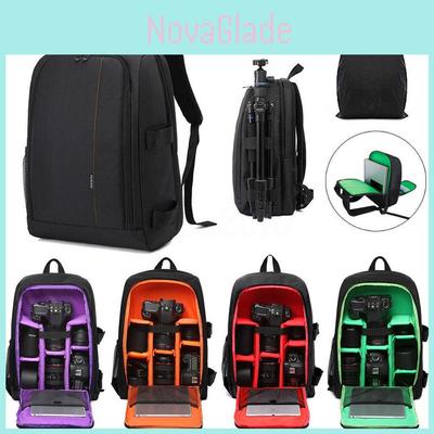 Waterproof Backpack Camera Bag For Dslr Canon Eos Nikon with Lenses Body