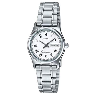 Analog Quartz STANDARD White Silver LTP-V006D-7B