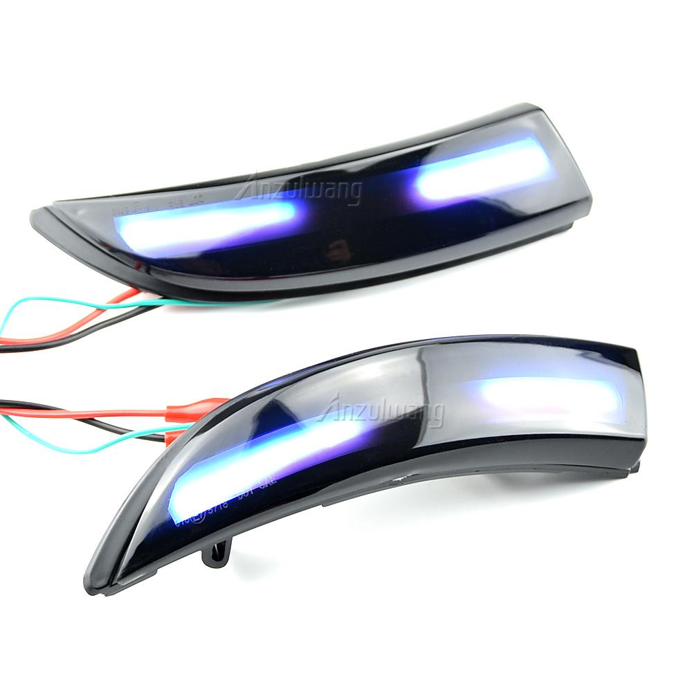 For Ford Fiesta Mk7 2008-2017 for Ford B-Max 2008-2017 Dynamic Turn Signal Light LED Side Rearview Mirror Sequential