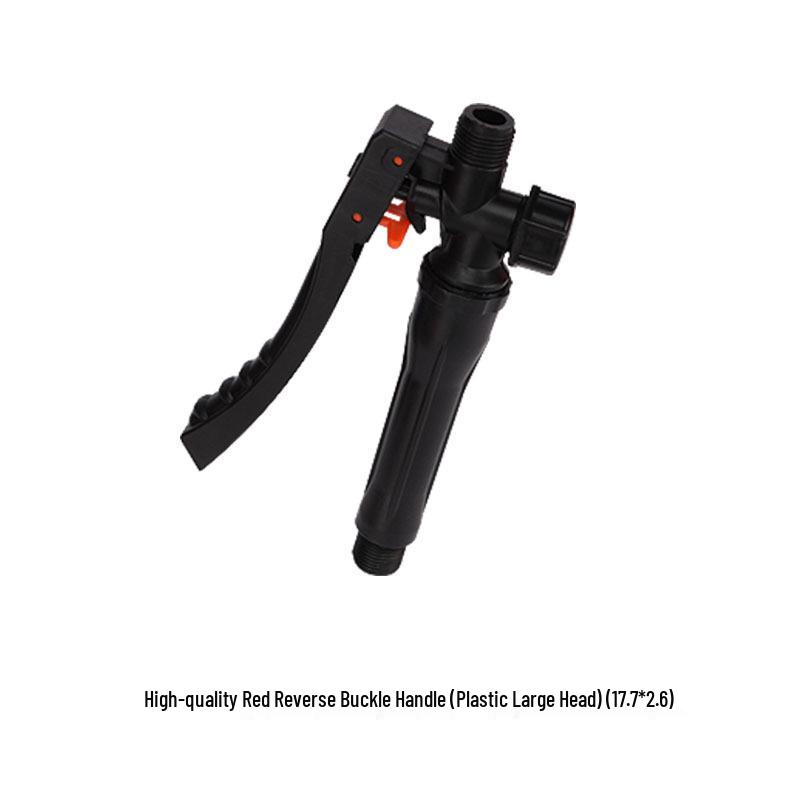High-Quality Thickened Red Reverse Buckle Agricultural Sprayer Handle with Switch