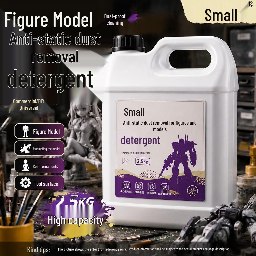 Static-Free Dust Removal Agent for Figures, Models, and Ornaments