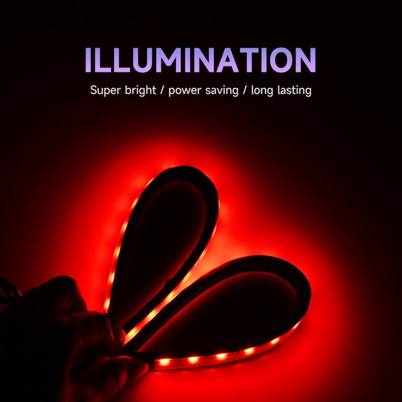 6pcs LED Strip Car Bottom Underglow Light Flexible LED Underbody Light Auto Decorative Ambient Atmosphere Lamp DRL For Car 12V