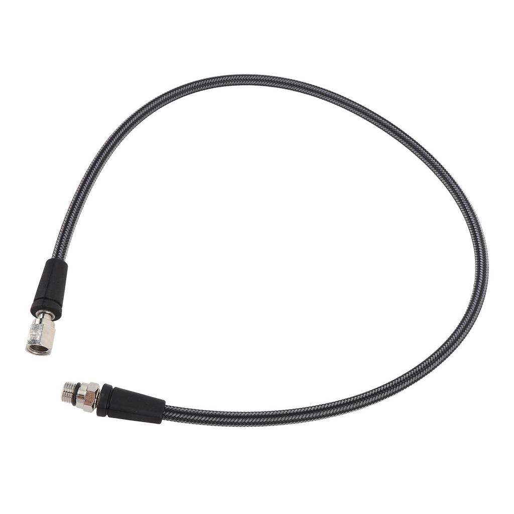 Scuba Diving High Pressure Hose 80cm Carbon Fiber Braiding Flexible Diving Pressure Gauge Hose for B