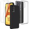 Case - Samsung - Galaxy A13 - Flexible - TPU Silicone - Transparent and Black