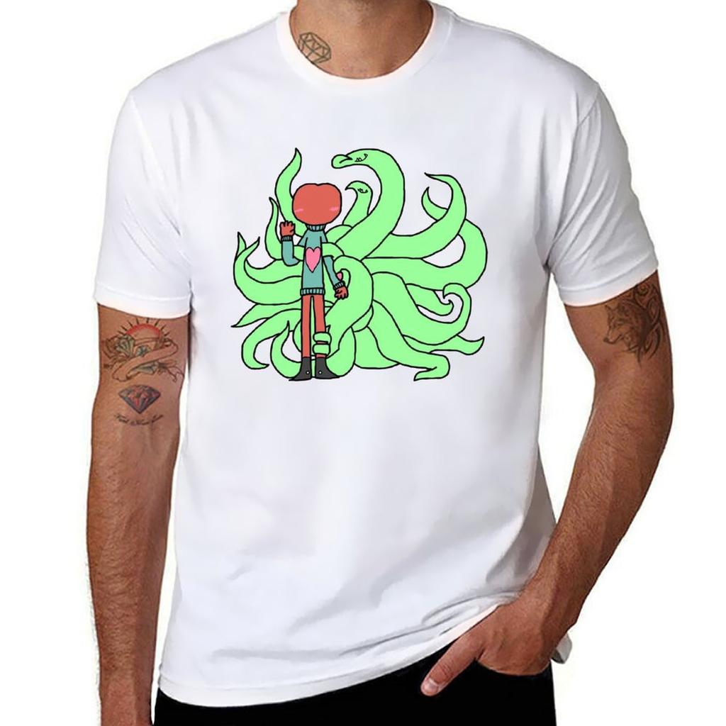 Pumkin And Squib Tshirt Summer Print Short Sleeve Tee