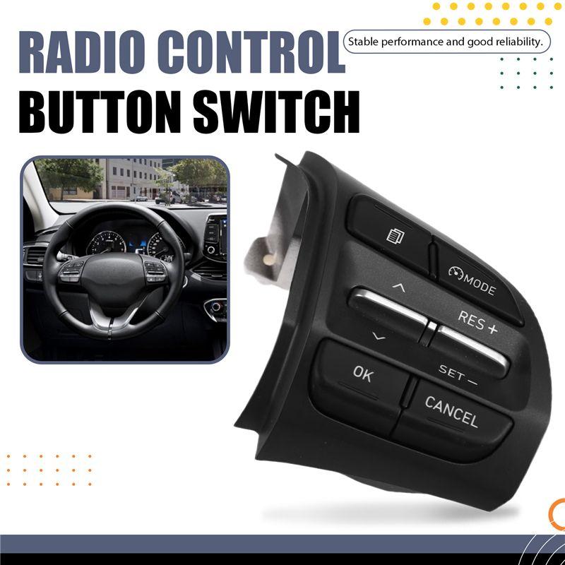 Steering Wheel Switch Button Radio Cruise Control Switch Button For I10 I30 Veloster Kona