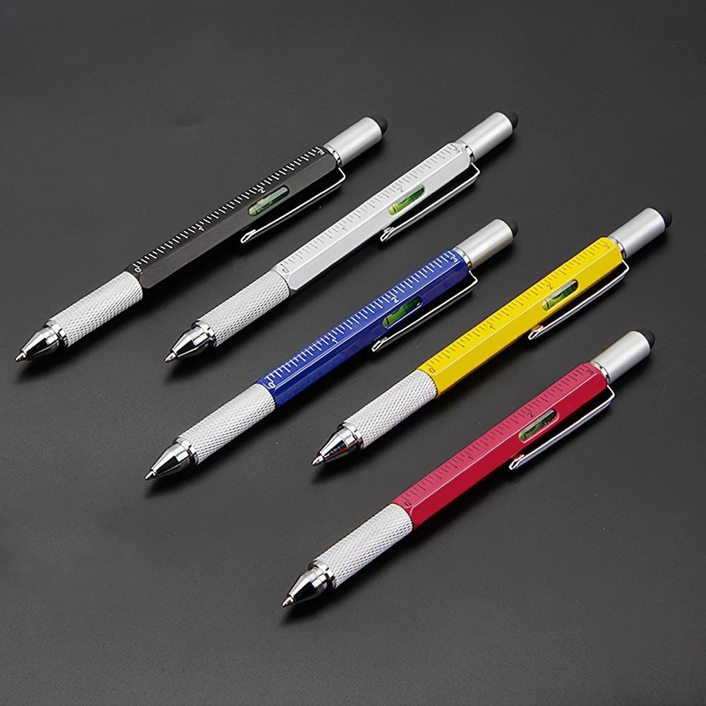1/2pcs Hexagonal 7-in-1Stylus Pen • Capacitive Touch Screen Compatible • Twist Closure • Ergonomic Grip • for Ages Stylos