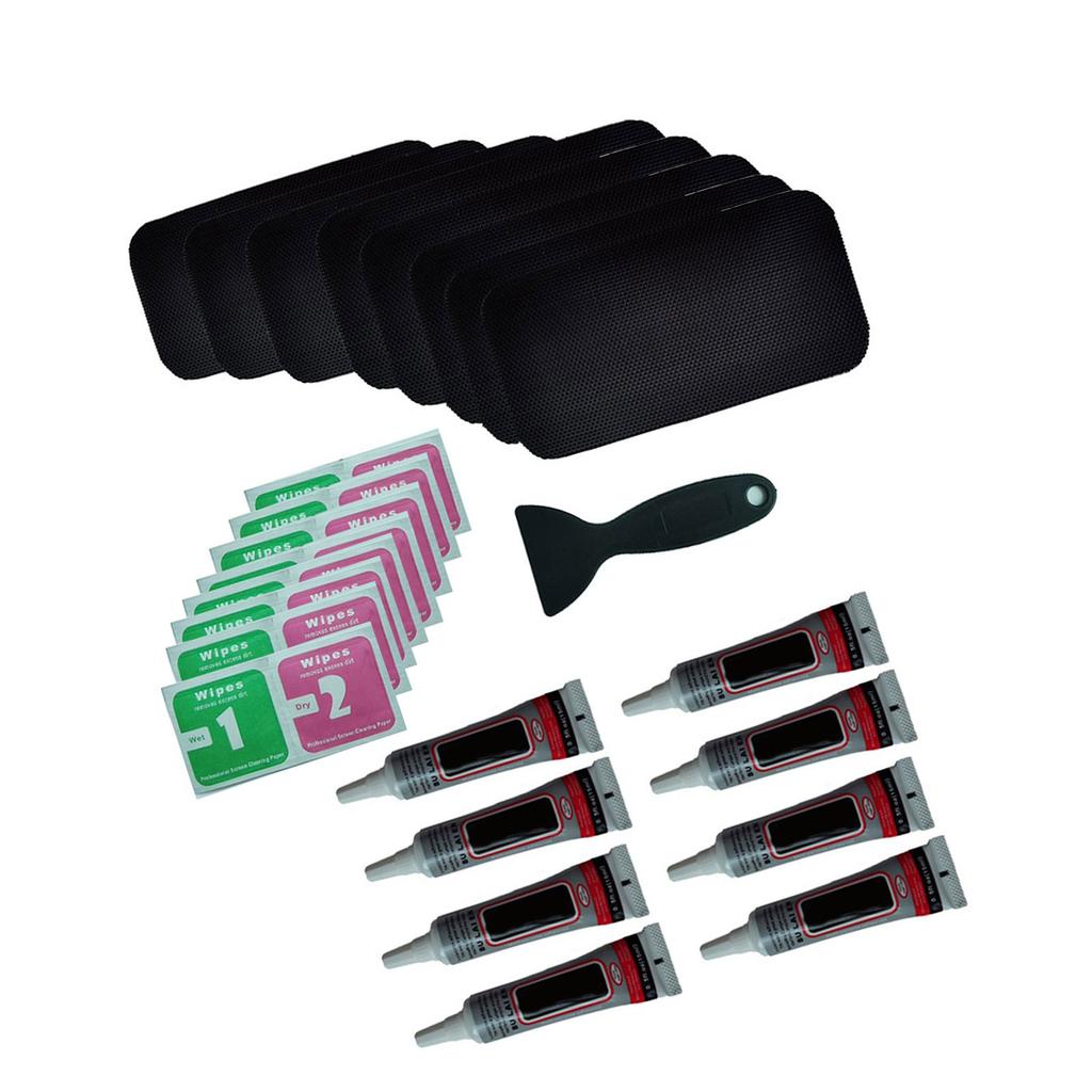 Trampoline Patches Repair KIts Glue On Patche Flexible Repair Adhesive Trampoline Accessories for Holes or Tears