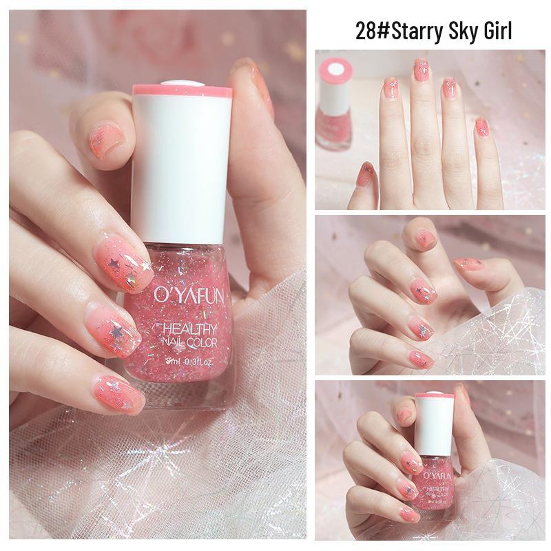 Peel-Off Water-Based Long-Lasting Nail Polish – Summer Collection