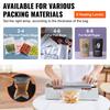 SucceBuy 8/12/16in Impulse Poly Bag Sealer Manual Heat Sealing Machine with Adjustable Heating Mode for Plastic Mylar PE PP Bags