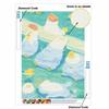 Diamond Painting Kit Cute Ducks Swimming Design DIY Full Drill Canvas Art Creative Handmade Craft for Adults Relaxing Home Decor Wall Gift