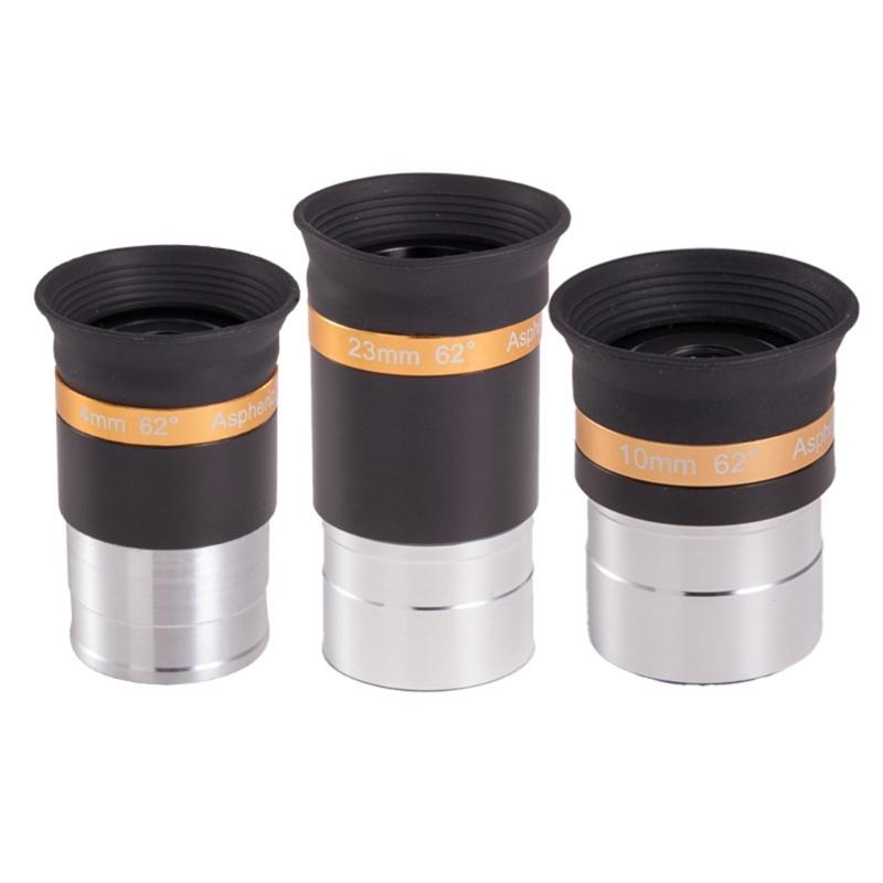 4/10/23mm Optical Lens Astronomy Telescope Eyepiece High Definition Telescope Eyepiece Lens 4/10/23mm Optical Lens