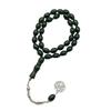 Acrylic Muslims Prayer Beads Oval Ergonomic Design Rosary Bracelet For Daily Worship And Meditation Comfortable Grip