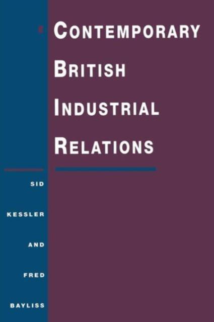 Kniha Contemporary British Industrial Relations