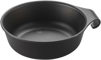 Yamazaki Magnetischer & Klettverschluss Badewannen-Organizer, Schwarz, Ca.. B27,5 x T24 x H8cm, NEBEL, Atmungsaktiv und Schnelltrocknend, 7323