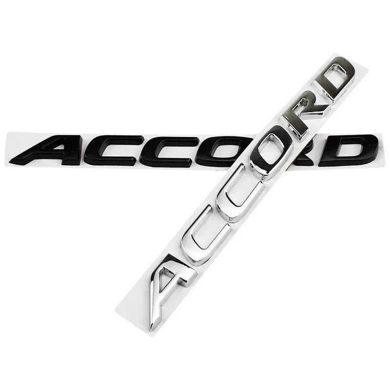Metal 3D Car Sticker Side Fender Badge Rear Trunk Emblem Decal Styling for Honda Acoord Logo 10th 11th 8th 2025 2023 Accessories