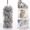 Retractable Duster Fine Fiber Detachable Flexible Head Stainless Steel Telescopic Rod Cleaning Dust