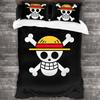 Juego de Ropa de Cama de One Piece Individual Twin Completo Queen King Size Juego de Cama para Dormitorio de Adulto Niño Juegos de Fundas Nórdicas Juego de Sábanas Queen Size