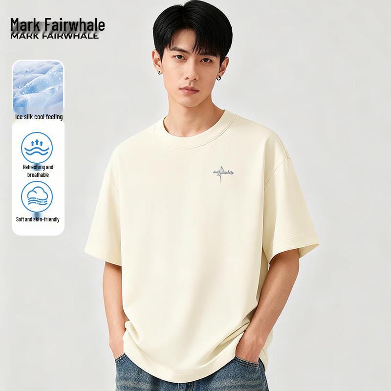 Mark Fairwhale Men's Ice Silk Short Sleeve T-Shirt