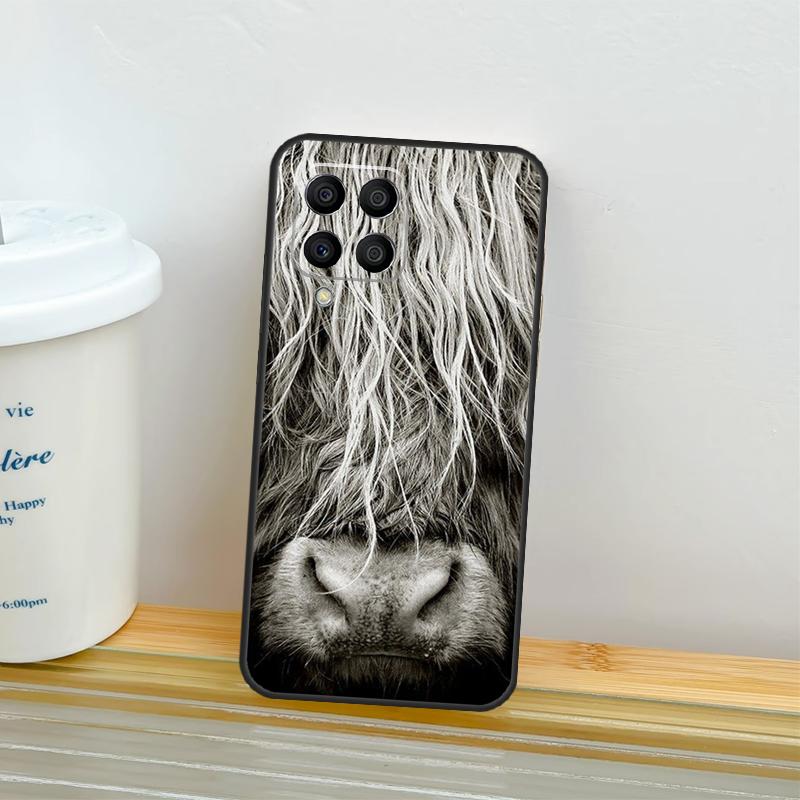 Highland Cow Animal Case For Samsung Galaxy M52 M32 M12 M16 M14 M54 M13 M33 M53 M56 M36 M31 M11 M35 M55 M15 M06