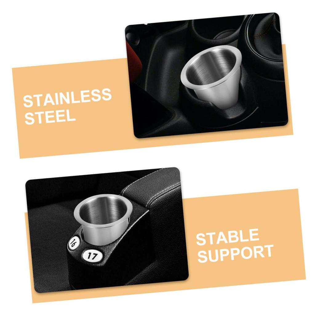 SEWOART 2pcs Car Cup Holder Sofa Cup Holder Insert Drink Cup Holder Beach Cup