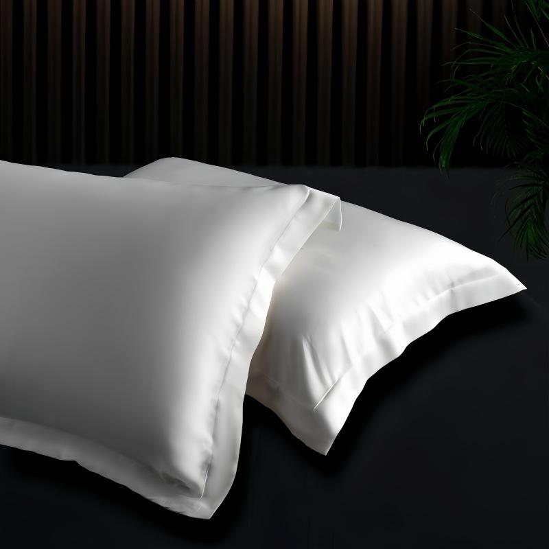 Class A 100 Solid Color Lyocell Tencel Pillowcase Ice Silk Pillowcase Pillowcase 48x74cm [one pack]