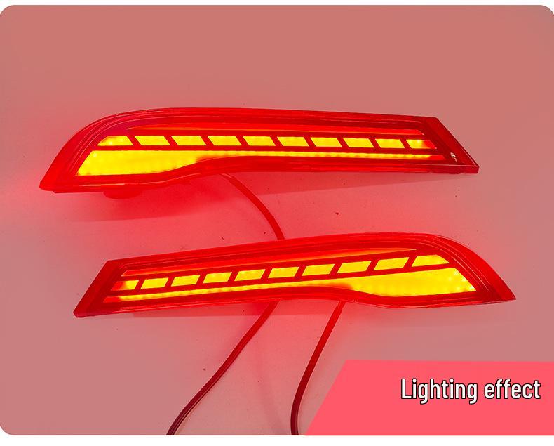Chevrolet Trax 19-23 LED Rear Bumper Lights, Flowing Turn Signal & Collision Warning