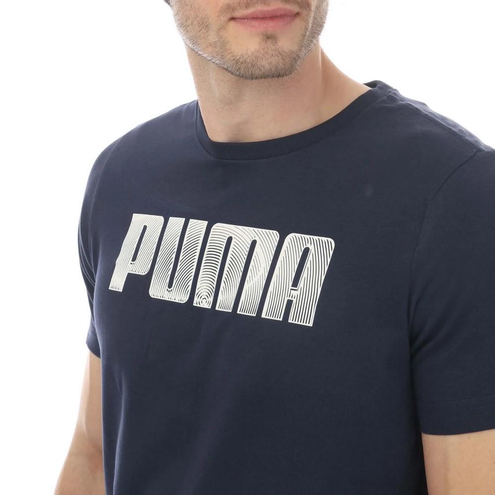 Puma Mens Sportstyle Logo T-Shirt