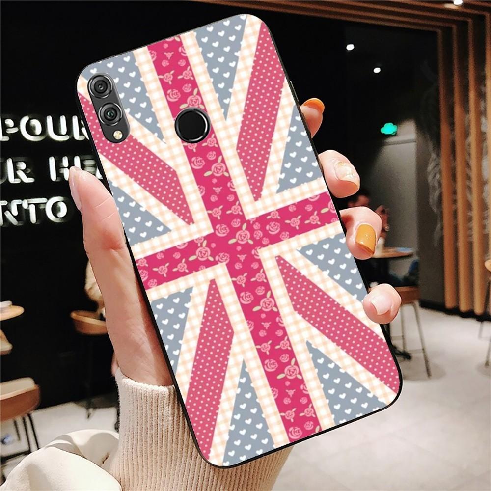 United Kingdom Flag Phone Case For Huawei Honor 10 lite 9 20 7A 9X 30 50 60 70 pro plus Soft Silicone Cover