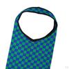 Casual Tote Shopping Bag Large Capacity Chic Checkerboard Pattern Women Knitted Shoulder Handbag