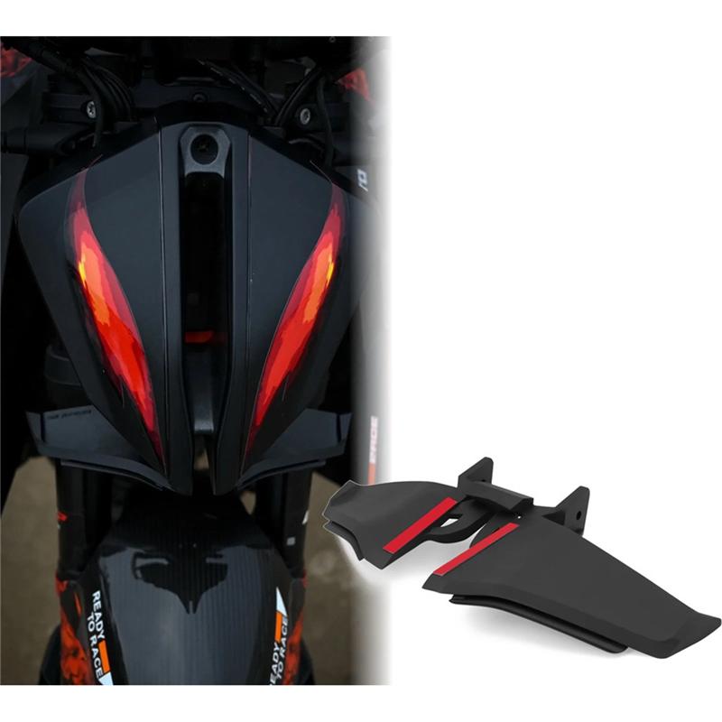 For 1290 Super Duke R RR 2020-2024 Motorcycle Front Lip Guide Cover Downforce Winglet Aerodynamic Wing Front Spoiler