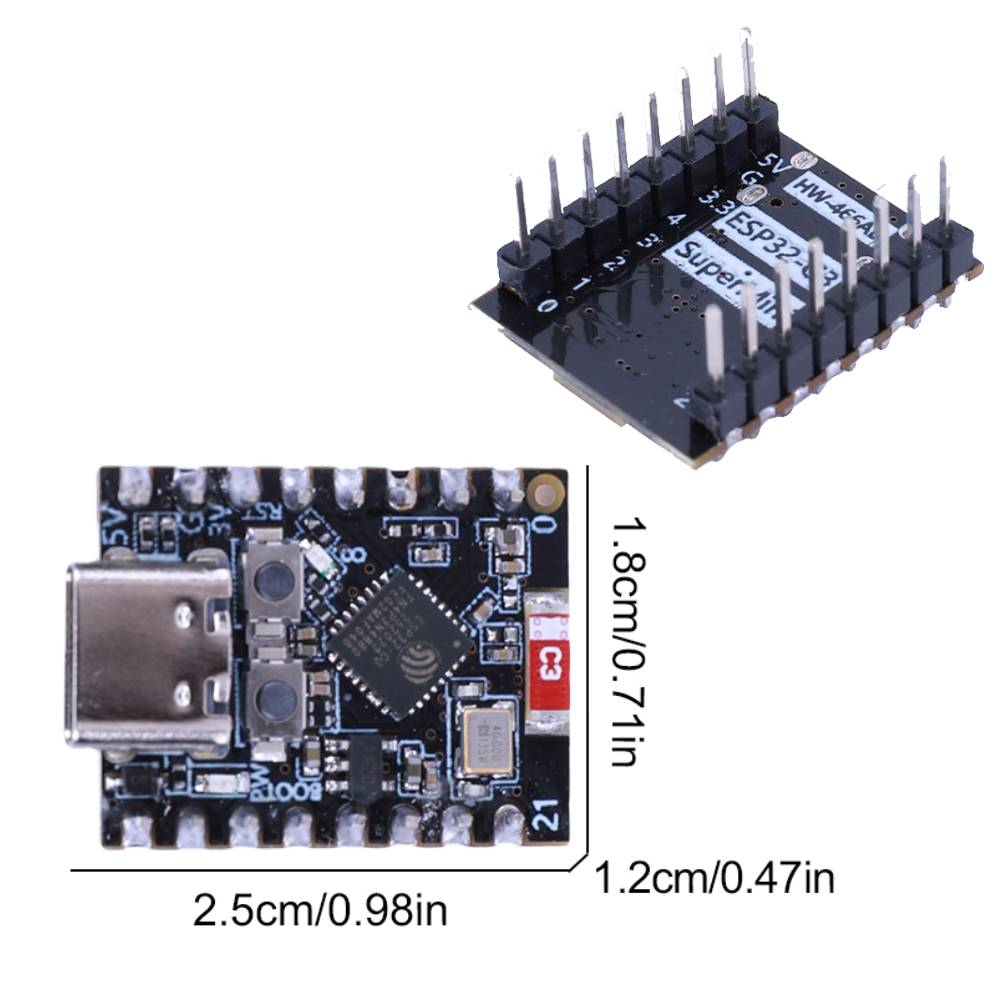 ESP32-C3 Development Board ESP32 C3 Super Mini WiFi Bluetooth-Compatible Board Development Board CORE Board Compatible Arduino