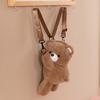 Cute Cute Bear Plush Backpack for Best Friend Birthday Gifts for One-shoulder Bear Bag Floor Push Event Gifts
