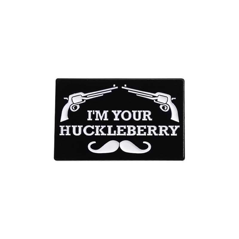 

Alloy Cartoon Charming Character Brooch With Stylish Quotes And Colors Vibrant QHXZ1804