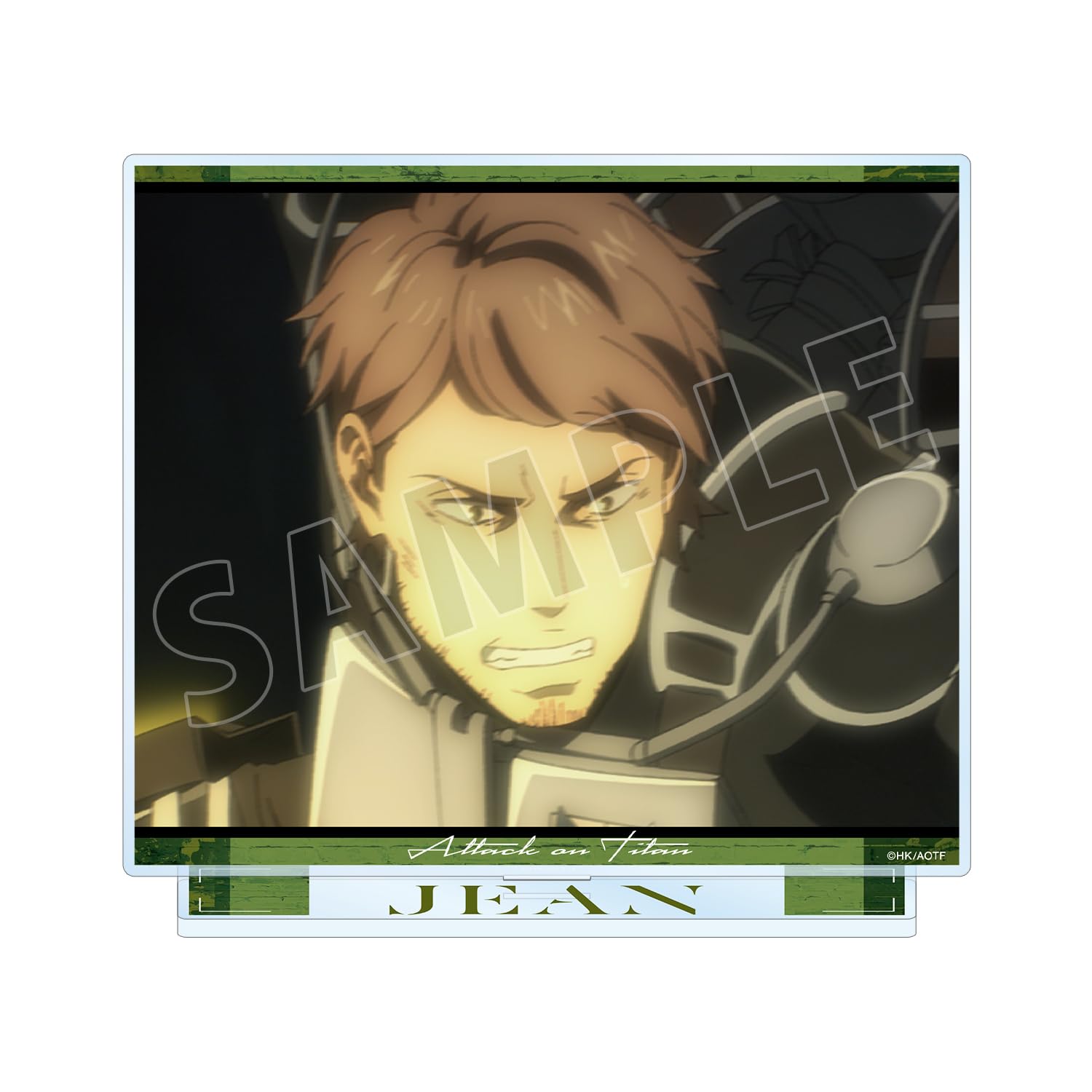 TV anime on Jean scene photo BIG acrylic stand  Attack Titan